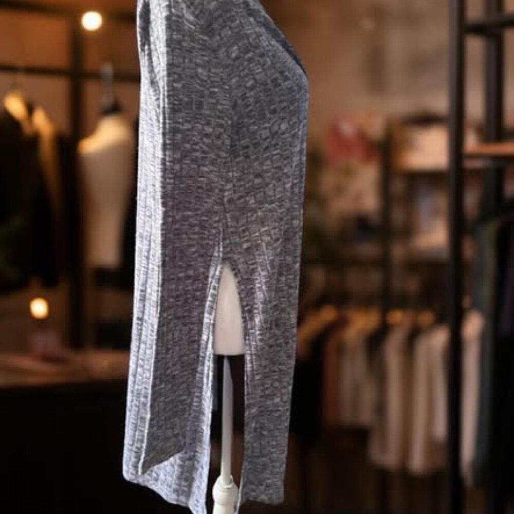 MULTI GREY LONG SWEATER - Picture 4 of 6